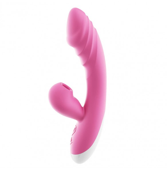 MizzZee - MystiPleasure Suction Vibrator (Chargeable - Pink)